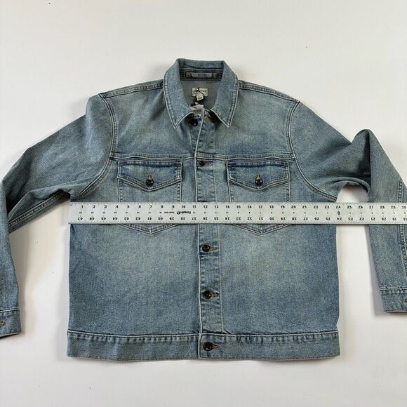 NWT Todd Snyder Faded Indigo Denim Jacket Blue Men's Size XL - Picture 6 of 12